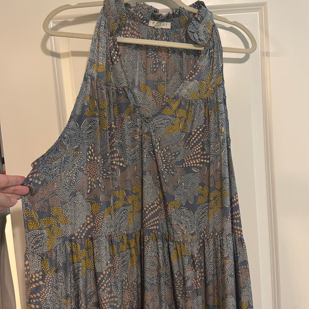 Paani 3x Women’s Boho Maxi Tiered Festival Long Paisley